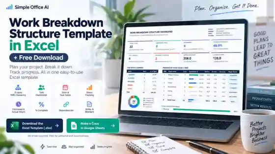 Work Breakdown Structure Template in Excel (+ Free Download)
