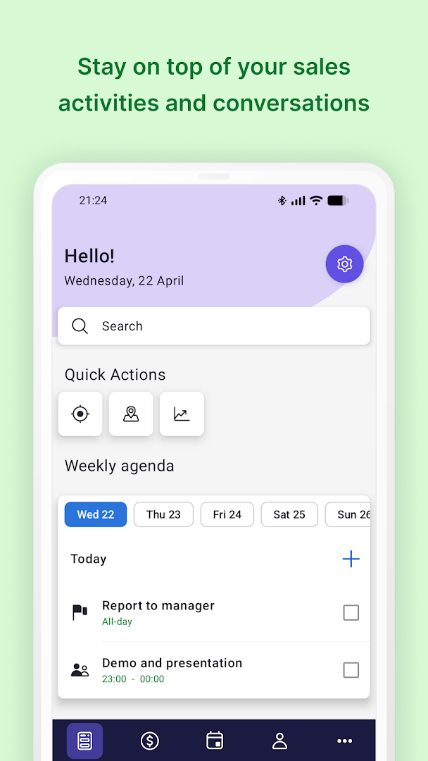 Pipedrive CRM sales pipeline interface